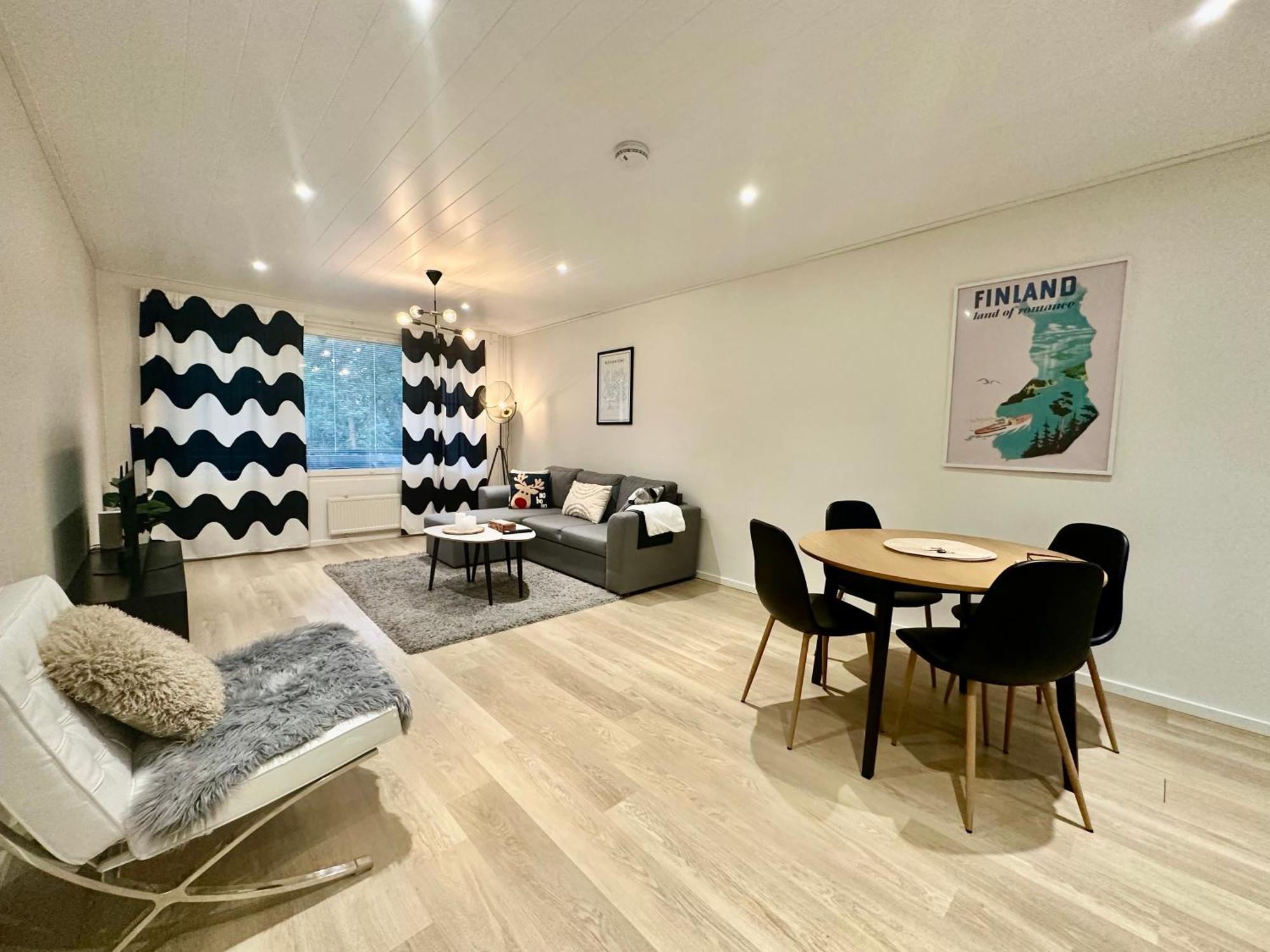 Elegant Apartment With Sauna In The Center Рованіемі Екстер'єр фото